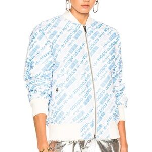 ADIDAS x ALEXANDER WANG Reversible Sherpa Bomber Jacket